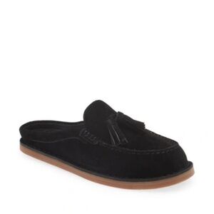 Jeffrey Campbell Black Suede Mules